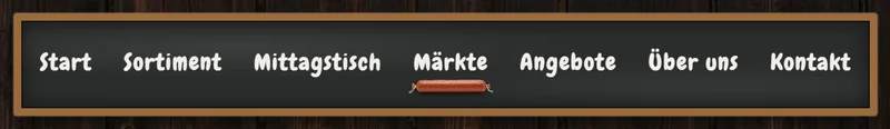 Fleischermeister Mehrens, digitaler Effekt: Überall: Die Mini-Wurst unter dem Menüpunkt